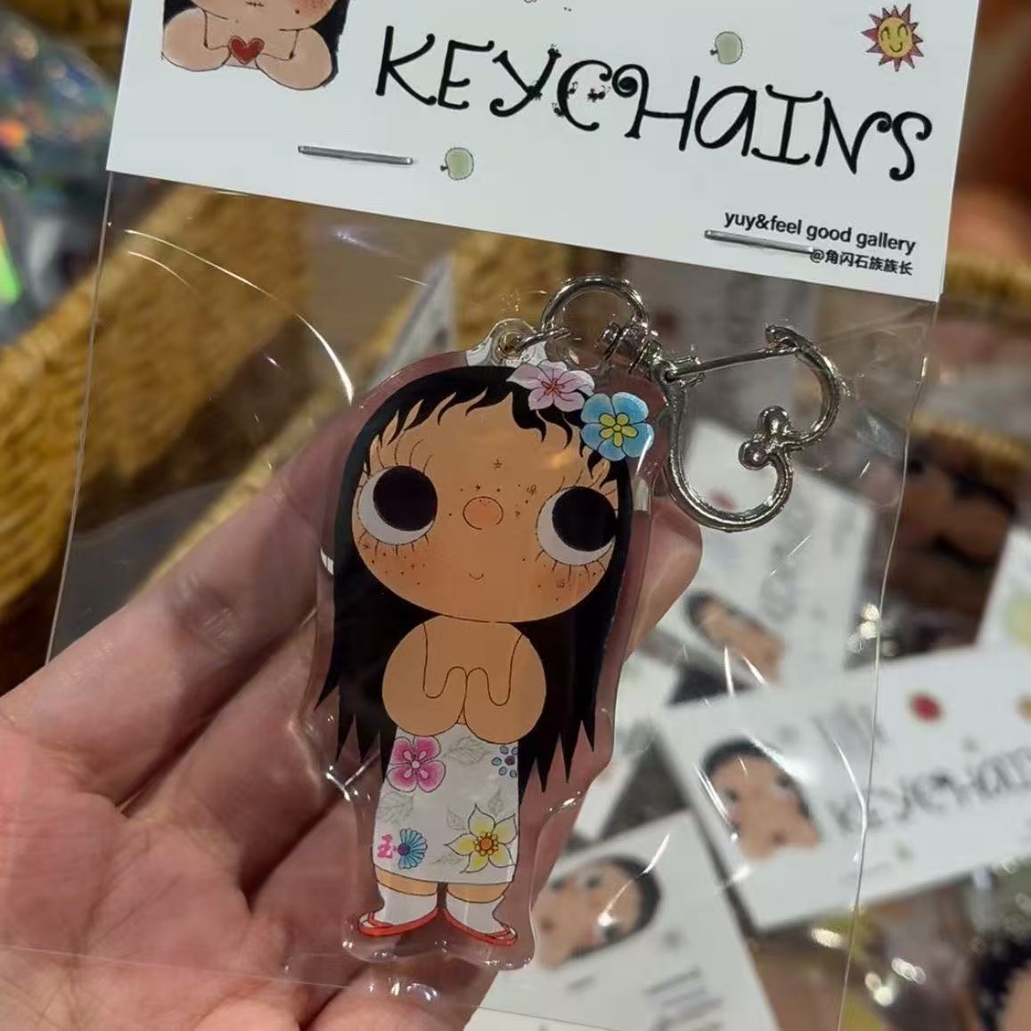 Gantungan Kunci Gadis Kartun L - Tech Girl Accessories ulasan dan harga