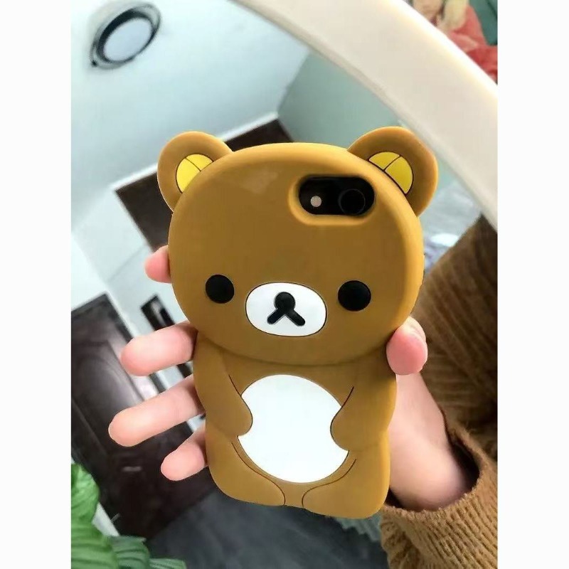 Casing HP 3D Rilakkuma Stereo  - Tech Accessories Iphone ulasan dan harga