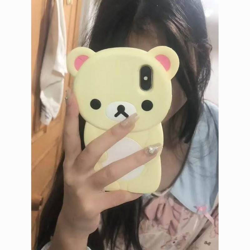 Casing HP 3D Rilakkuma Stereo  - Tech Accessories Iphone ulasan dan harga