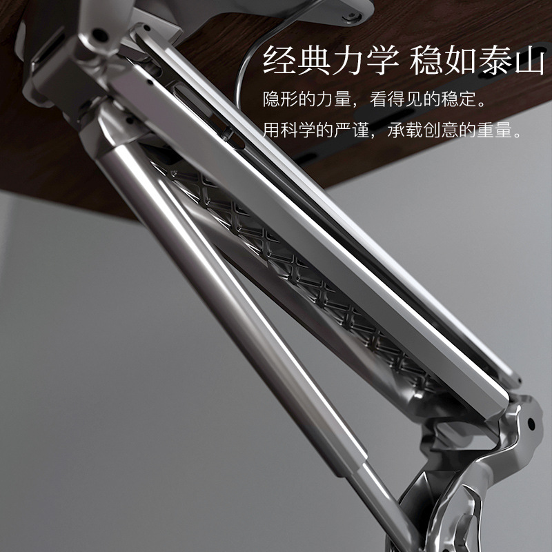 Meja Kerja Berdiri Pneumatik,  - Laptop Stand Bamboo ulasan dan harga